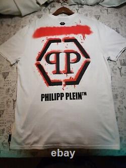 Philipp Plein Tshirt Very Rare Swarovski Crystals Skull Ss Shirt Limited Edition