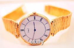 Piaget Limited VERY RARE 18K ELEGANT PIAGET DRESS WATCH 8065 EXC. CONDITION