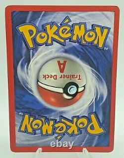 Pokemon Card Trainer Deck A Machamp 8/102 VERY RARE LP