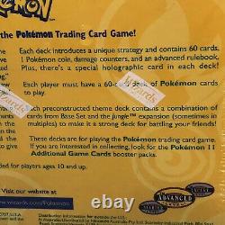 Pokemon Wotc Base Set 2 Preconstructed Theme Deck Box Very Rare Never Circulated