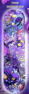 Pokemon skateboard BRAND NEW SEALED VERY RARE LIMITED Pokémon Skateboard Deck