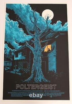 Poltergeist Mondo Poster By Ken Taylor Very Rare Limited Edition Screen Print