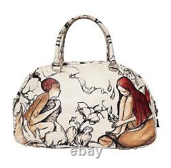 Prada Bauletto Luxe Limited Edition Fairy Bag James Jean Design Very Rare