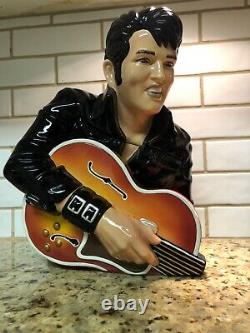 RARE ELVIS PRESLEY LTD. ED. COOKIE JAR A VERY SPECIAL LIMITED EDITION 1990s