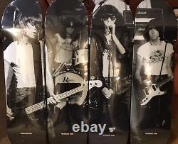 Ramones Skateboard Deck Set Very Rare Limited Edition With Bag