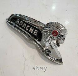 Rare Custom Chevy Apache hood ornament Very Limited