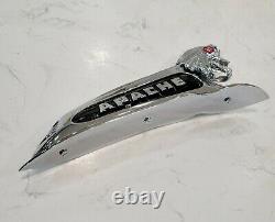 Rare Custom Chevy Apache hood ornament Very Limited