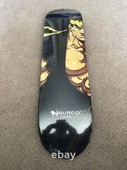 Rare Ryu Street Fighter Skateboard Deck From Comic Con Very Limited And Rare