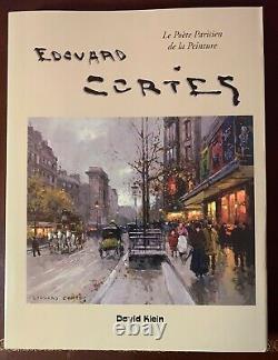 Rare and Very Limited Book Edouard Cortes Le Poete Parisien de la Peinture