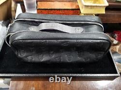 Robert Graham Black Designer New Mens Toiletry Travel Bag Very Rare LIMITED