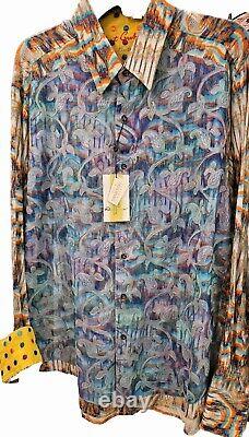 Robert Graham VERY RARE NWT BREAKER ZONE LIMITED EDITION XL $398