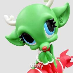 Ron English Rita Rocket Reindeer Vinyl Art Pop Life Very Rare Limited Christmas