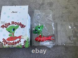 Ron English Rita Rocket Reindeer Vinyl Art Pop Life Very Rare Limited Christmas