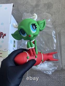 Ron English Rita Rocket Reindeer Vinyl Art Pop Life Very Rare Limited Christmas