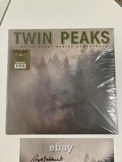 SIGNED VERY RARE TWIN PEAKS LIMITED VINYL ANGELO BADALAMENTI Soundtrack record