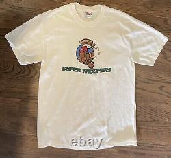 SUPER TROOPERS Chimpo Very Rare 2000s Limited Sundance Cult Comedy Movie Shirt