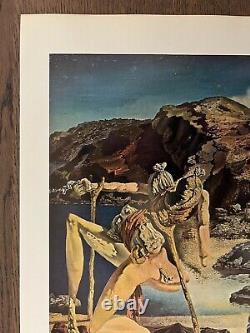 Salvador Dali Spectre De La Libido Limited Edition Lithograph 1957 Very Rare