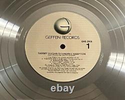 Sammy Hagar Standing Hampton Geffen Limited Edition #1/500 Autographed Very RARE