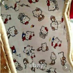 Sanrio Hello Kitty Nina Mew Basket bag from Japan very rare Super Cute Limited
