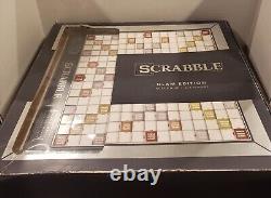 Scrabble Limited Edition Deluxe Mirrored Glam Edition Rhinestone Game Very Rare