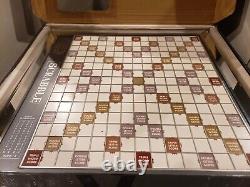 Scrabble Limited Edition Deluxe Mirrored Glam Edition Rhinestone Game Very Rare