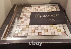 Scrabble Limited Edition Deluxe Mirrored Glam Edition Rhinestone Game Very Rare