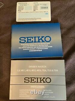 Seiko Zimbe Prospex SRPE14K Limited Edition Baby Tuna Very Rare 101 Of 999