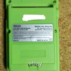 Shining Game Boy Pocket Emerald Green Imagineer Limited from Japan Very rare