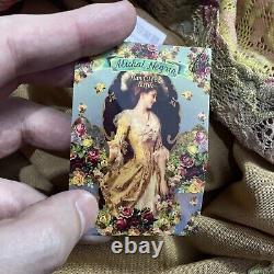Skirt Michal Negrin flowers made in Israel very rare limited collector's item