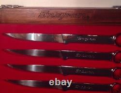 Snap On Tools Collectable Wrench Handle Knife Set Award 8pc VERY LIMITED RARE