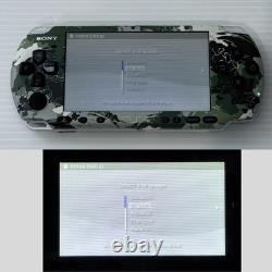 Sony PSP-3000 Console Metal Gear Solid Konami Style Limited Box Very Rare Mint
