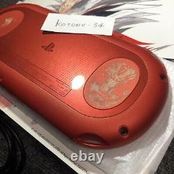 Sony PlayStation Vita SaGa SCARLET GRACE Limited Edition Metallic Red Very rare