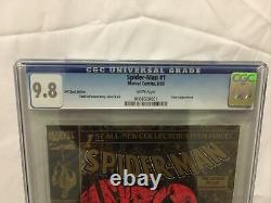 Spider-Man #1 CGC 9.8 white pages 1990 UPC gold edition. Very Rare Limited Print
