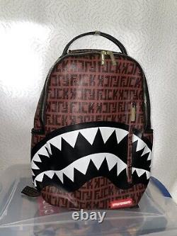 Sprayground sharks in paris backpack FJCK VERY RARE LIMITED EDITION