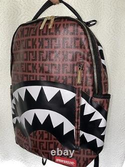 Sprayground sharks in paris backpack FJCK VERY RARE LIMITED EDITION