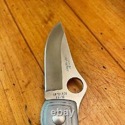 Spyderco Limited Herbst C53P Aluminum Discontinued Very Rare