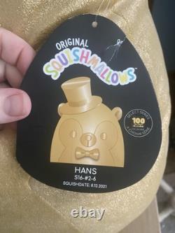 Squishmallow 16 GOLDEN HANS BUNDLE 1/3000 1/10000 VERY RARE Limited IN HAND