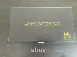 Star Wars Master Replica yoda Lightsaber limited edition Very Rare No Plate Used