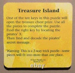 Stave Puzzle Treasure Island Limited Edition Very Rare. Read Description