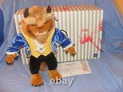 Steiff Beast Disney Beauty And The Beast 355523 Very Rare Limited Edition NEW