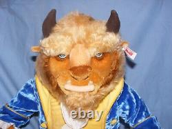 Steiff Beast Disney Beauty And The Beast 355523 Very Rare Limited Edition NEW