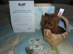 Steiff TOTO from The Wizard of OZ VERY RARE! 2012 LIMITED ED. MINT! BOX/COA