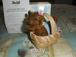 Steiff TOTO from The Wizard of OZ VERY RARE! 2012 LIMITED ED. MINT! BOX/COA