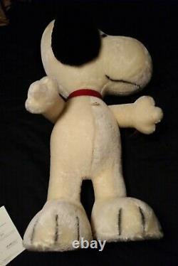 Steiff snoopy 31 Tall jointed very rare limited edition Peanuts Snoopy Steiff