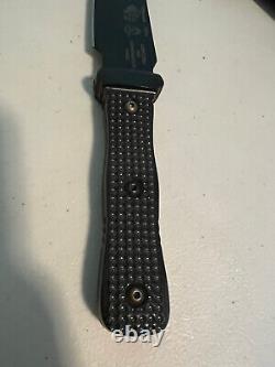 Super Rare TOPS Lacerno Simonich Tactical Combat Knife Very Limited S/N F-0023
