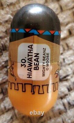 Super Very Rare Special Limited Edition Mighty Beanz #30 Hiawatha Bean Series 1