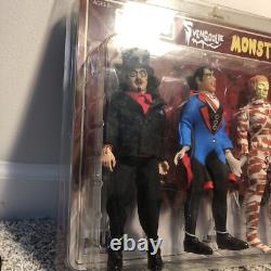 Svengoolie AUTOGRAPHED JSA Monster Set of 4 Figures VERY RARE LIMITED EDITION