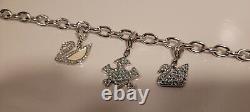 Swarovski Limited Edt. Lucky Charm Bracelet -Very Rare From 2012 FREE SHIPPING