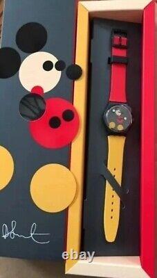 Swatch Damien Hirst -90th Anniversary Mickey Mouse? Very Rare, Limited Edition