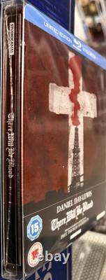 THERE WILL BE BLOOD Limited Ed STEELBOOK Factory Sealed OOP VERY RARE PTA withCASE